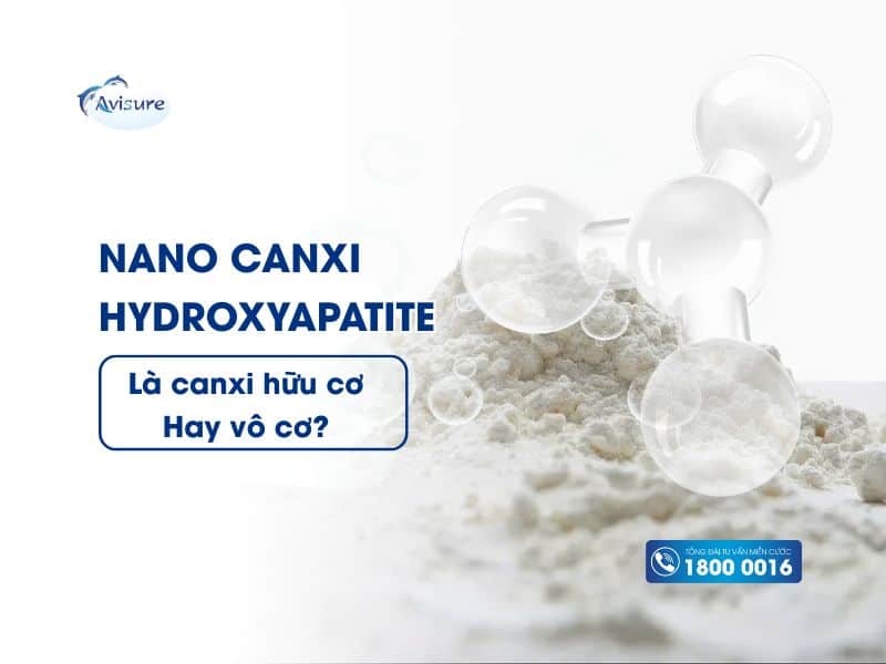 Nano Canxi Hydroxyapatite là canxi hữu cơ hay vô cơ?